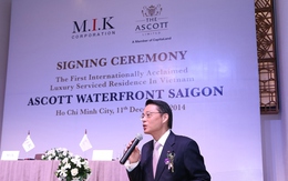 Tổng quản lý Ascott Việt Nam: Nhìn thấy tiềm năng cho căn hộ dịch vụ trong nước