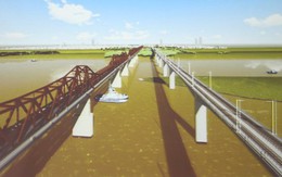 Nghiên cứu kỹ phương án cầu đường sắt vượt sông Hồng