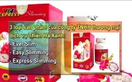 Thu hồi giấy xác nhận ATTP với 3 loại sản phẩm giảm cân