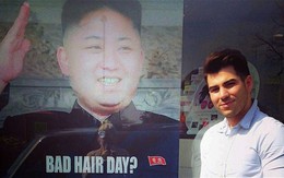 Triều Tiên phẫn nộ vì ảnh quảng cáo “kiểu tóc Kim Jong-Un”