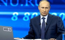Ông Putin nhận được 2,5 triệu câu hỏi của người dân Nga