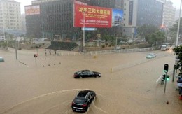 Đường sắt Hong Kong - Quảng Châu tê liệt vì bão lũ