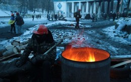 Ở Ukraine, mùa đông đang đến...