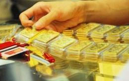 Giảm 350 nghìn đồng, giá vàng xuống dưới 41,75 triệu đồng/lượng
