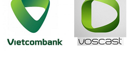 Logo mới của Vietcombank và Voscast: Ý tưởng lớn gặp nhau?