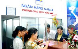 Ngân hàng Nam Á: Lương nhân viên tăng, room tín dụng được nới lên 30%