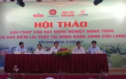 TS Vũ Đình Ánh: Muốn đẩy tín dụng tam nông, phải chú trọng hộ nông dân