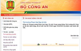 Bộ Công an công bố thông tin tướng Phạm Quý Ngọ qua đời