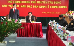 Thủ tướng Nguyễn Tấn Dũng đánh giá cao nỗ lực của Ban Kinh tế Trung ương