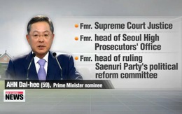 Tổng thống Hàn Quốc bổ nhiệm thủ tướng mới
