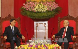 Tổng Bí thư Nguyễn Phú Trọng tiếp Ủy viên Quốc vụ Trung Quốc Dương Khiết Trì