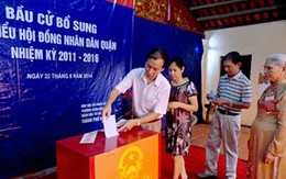 Hà Nội: 2 quận mới bầu bổ sung đại biểu HĐND