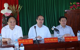 Ban Kinh tế Trung ương và Ủy ban T.Ư MTTQ Việt Nam khảo sát mô hình hợp tác xã tại Bình Định