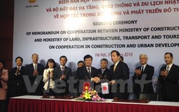 Việt Nam và Nhật Bản hợp tác trong xây dựng phát triển đô thị
