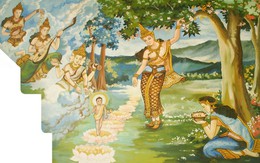 Mùa Phật Đản nói về 7 bước hoa sen