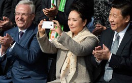 Phu nhân Chủ tịch Trung Quốc dùng điện thoại gì?
