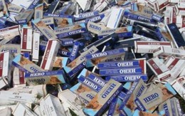 Hải quan thu giữ 28.699 bao thuốc lá lậu