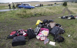 Hiện trường vụ máy bay MH17 rơi đang bị cướp phá