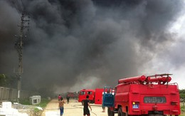 Cháy lớn tại khu công nghiệp Bắc Ninh, thiệt hại nhiều tỷ đồng