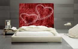 Ý tưởng thiết kế  phòng ngủ quyến rũ cho ngày Valentine