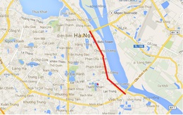 Hà Nội: Mở rộng đường đê từ cầu Chương Dương đến cầu Vĩnh Tuy