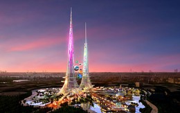 Sắp xây dựng tòa tháp đôi cao nhất thế giới