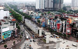 Đường sắt Cát Linh-Hà Đông: Tiến độ ì ạch, hy vọng cán đích năm 2016