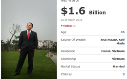 Tài sản tăng 100 triệu USD, ông Phạm Nhật Vượng tiếp tục đứng trong danh sách tỷ phú thế giới