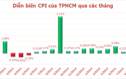 Tp.HCM: Giá xăng dầu giảm “ép” CPI tháng 8 tăng thấp
