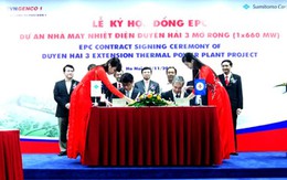 Ký hợp đồng EPC Nhà máy nhiệt điện Duyên Hải 3 mở rộng