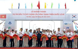 Khánh thành cây cầu dài nhất Việt Nam