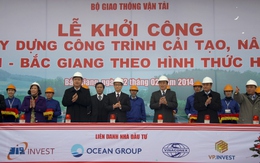 Khởi công xây dựng đường cao tốc Hà Nội –Bắc Giang