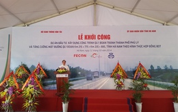 Khởi công xây dựng Dự án Quốc lộ 1 đoạn tránh Phủ Lý và nâng cấp QL1 đoạn tỉnh Hà Nam 2.047 tỷ đồng