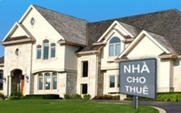 Mắc kẹt với nhà cho thuê giá 'khủng'