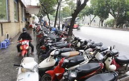 Phí hè đường cao nhất tại Hà Nội 80.000 đồng/m2/tháng