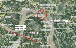 Sẽ có cầu 4 làn xe nối Hà Nội với Phú Thọ qua sông Hồng