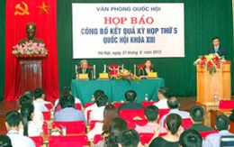 Thông qua 9 dự án Luật