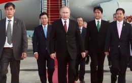 Tổng thống Putin đến Hà Nội