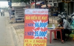 Hà Nội: Bảo hiểm xe máy giá rẻ tái xuất hiện