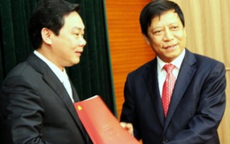 Thứ trưởng Bộ Tư pháp Lê Hồng Sơn nhận quyết định luân chuyển về Hà Nội