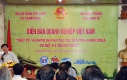 Campuchia thông qua nghị định thư về đầu tư với Việt Nam