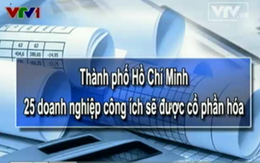 TP.HCM: 25 doanh nghiệp công ích sẽ được cổ phần hóa