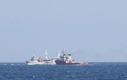 Tàu Trung Quốc bao vây khóa chặt nhóm tàu cá của Việt Nam