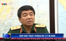 Trung tướng Võ Văn Tuấn trả lời phỏng vấn về tai nạn máy bay 