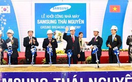 Samsung Thái Nguyên: 3 tháng xuất khẩu 2 tỷ USD