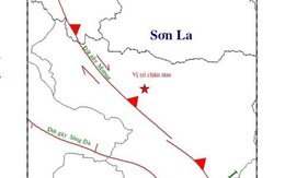 Động đất 4 độ Richter ở Sơn La, nhà cửa rung lắc