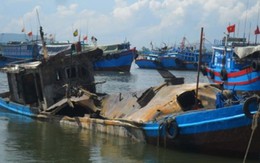 Tàu chở dầu phát nổ ở Thanh Hóa, nhiều người thương vong