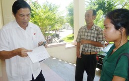 Thư ký thông báo, ông Nguyễn Bá Thanh không thể về tiếp xúc cử tri