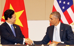 Thủ tướng Nguyễn Tấn Dũng gặp chính thức Tổng thống Mỹ Barack Obama