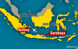 Indonesia: Chiếc máy bay AirAsia mất tích có thể rơi xuống biển
